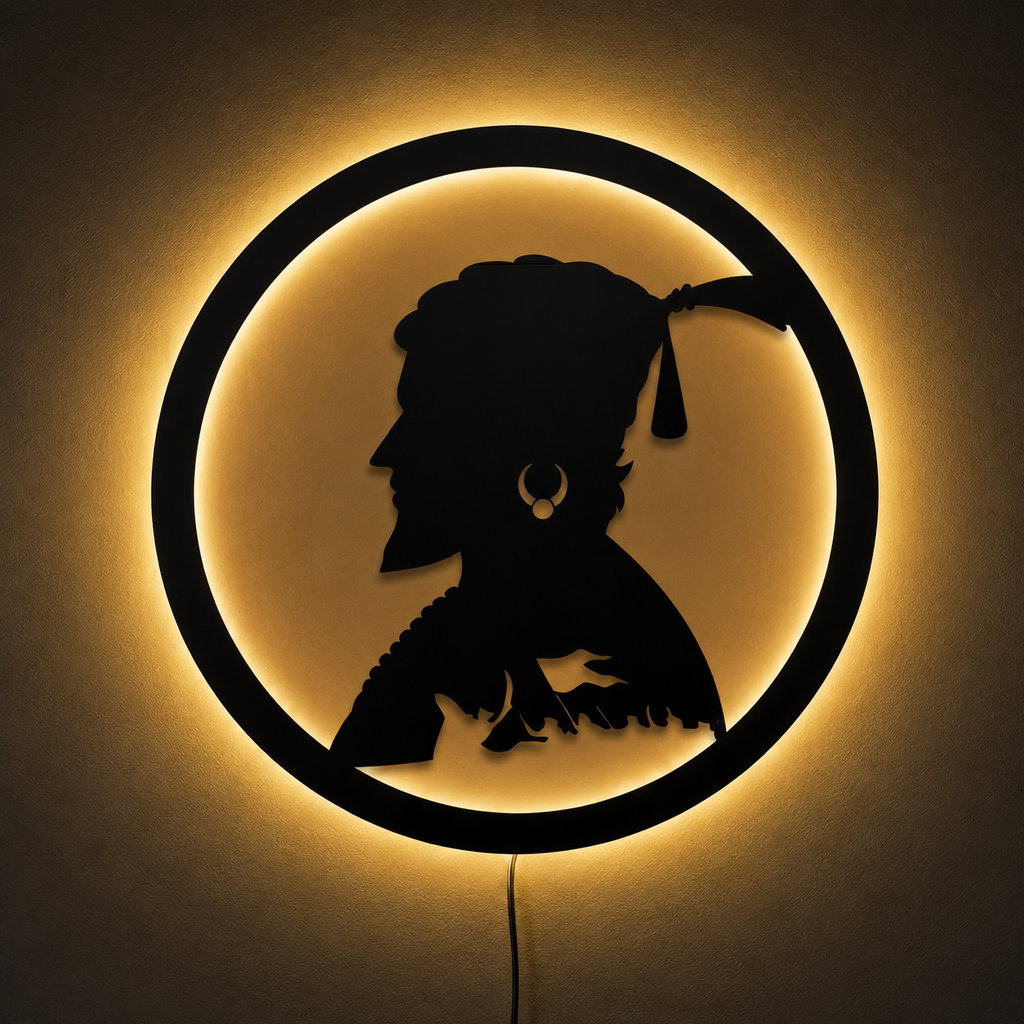 Chhatrapati Shivaji Maharaj Wall Art(Portrait Design)
