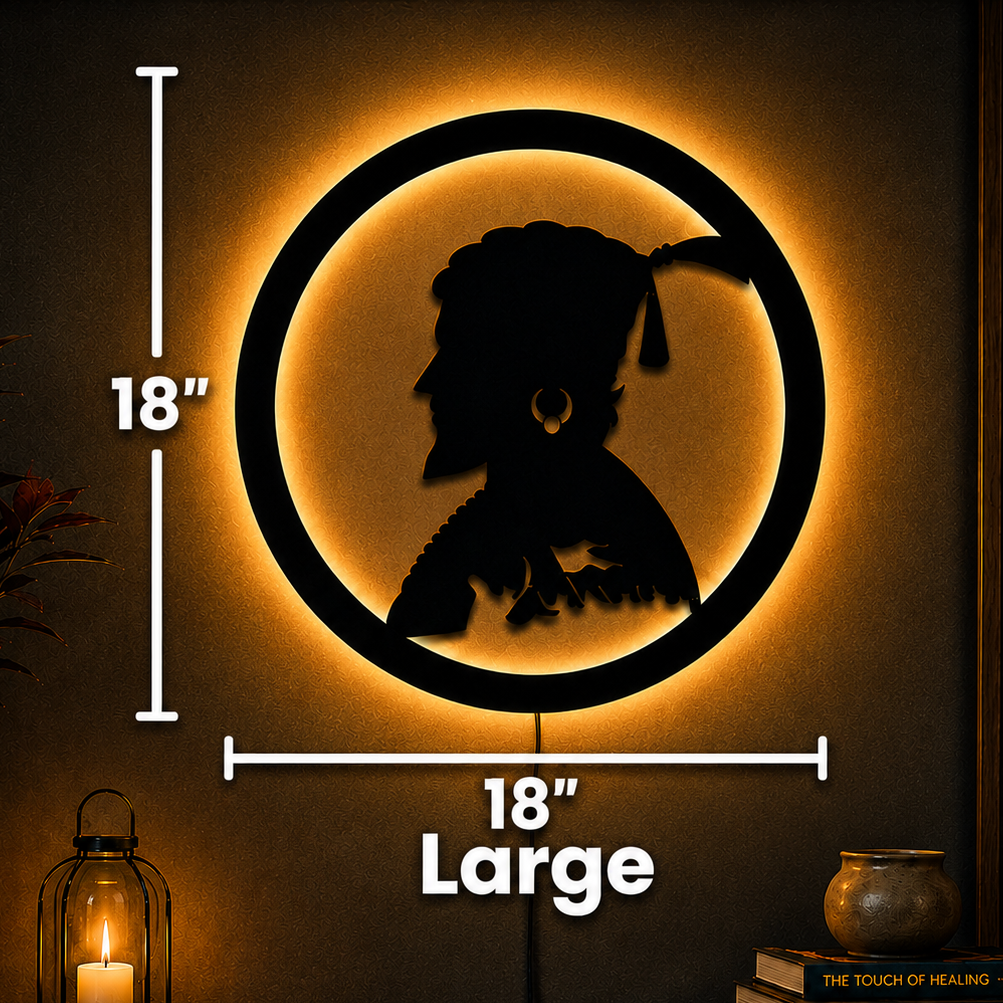 Chhatrapati Shivaji Maharaj Wall Art(Portrait Design)