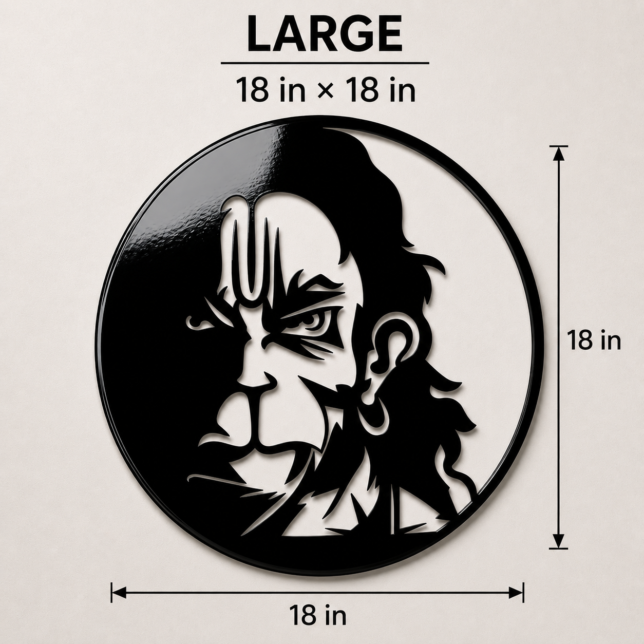 Bajrangbali Wall Art