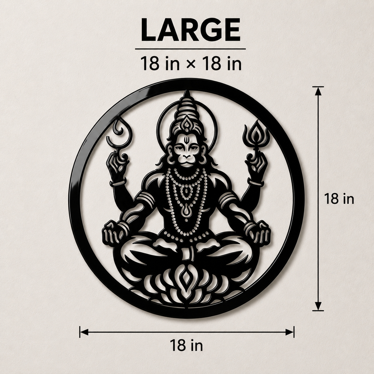 Hanuman Ji Wall Art