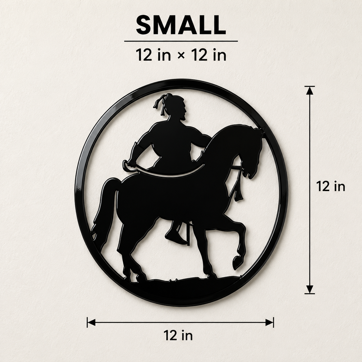 Chhatrapati Shivaji Maharaj Wall Art(Royal Warrior Design)