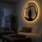 Lord Krishna Ji Wall Art (Murlidhar Pose)