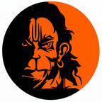 Bajrangbali Dual Tone Wall Art