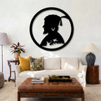 Chhatrapati Shivaji Maharaj Wall Art(Portrait Design)
