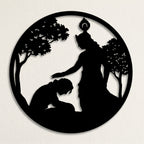 Lord Krishna Ji Wall Art (Blessing Pose)