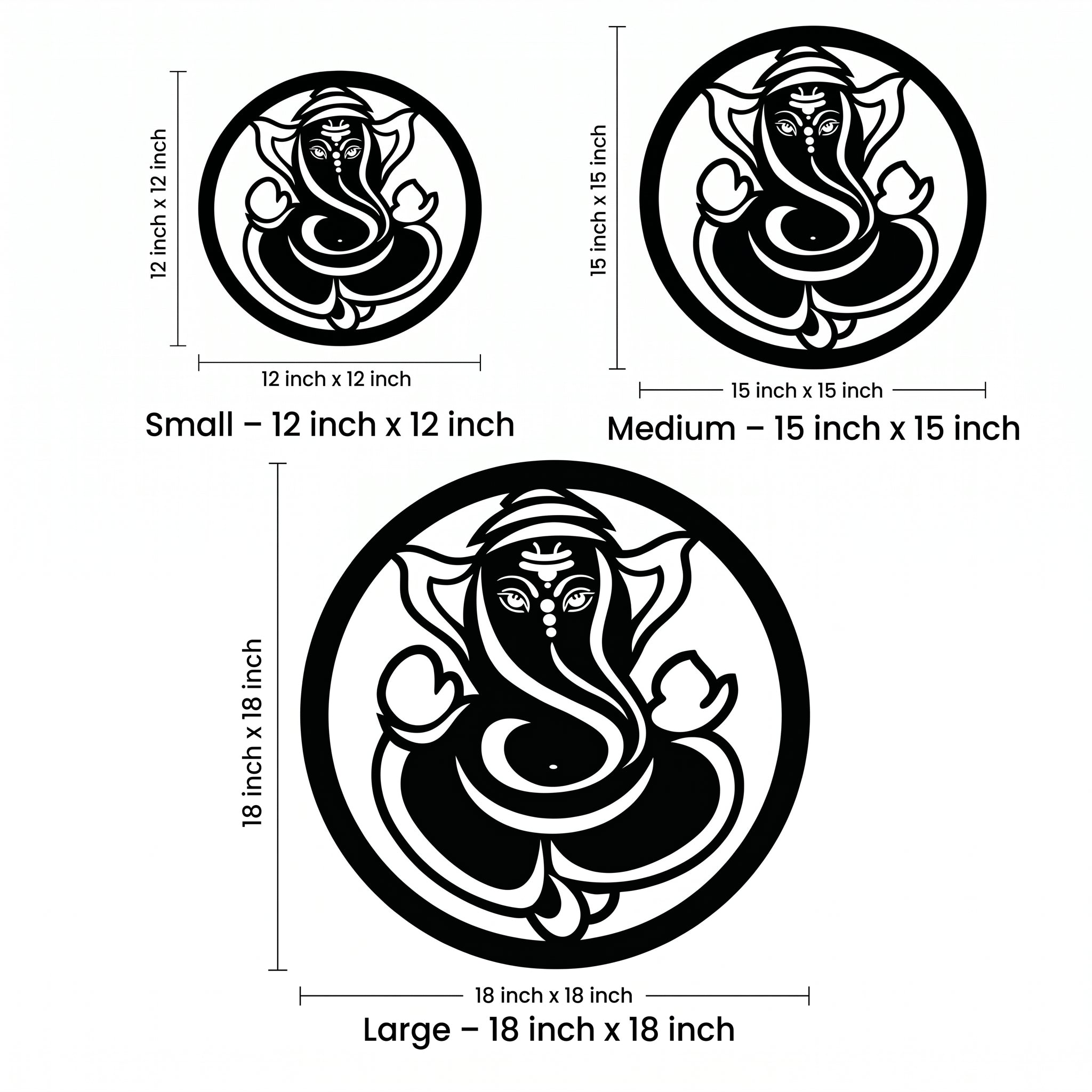Ganesh ji Wall Art